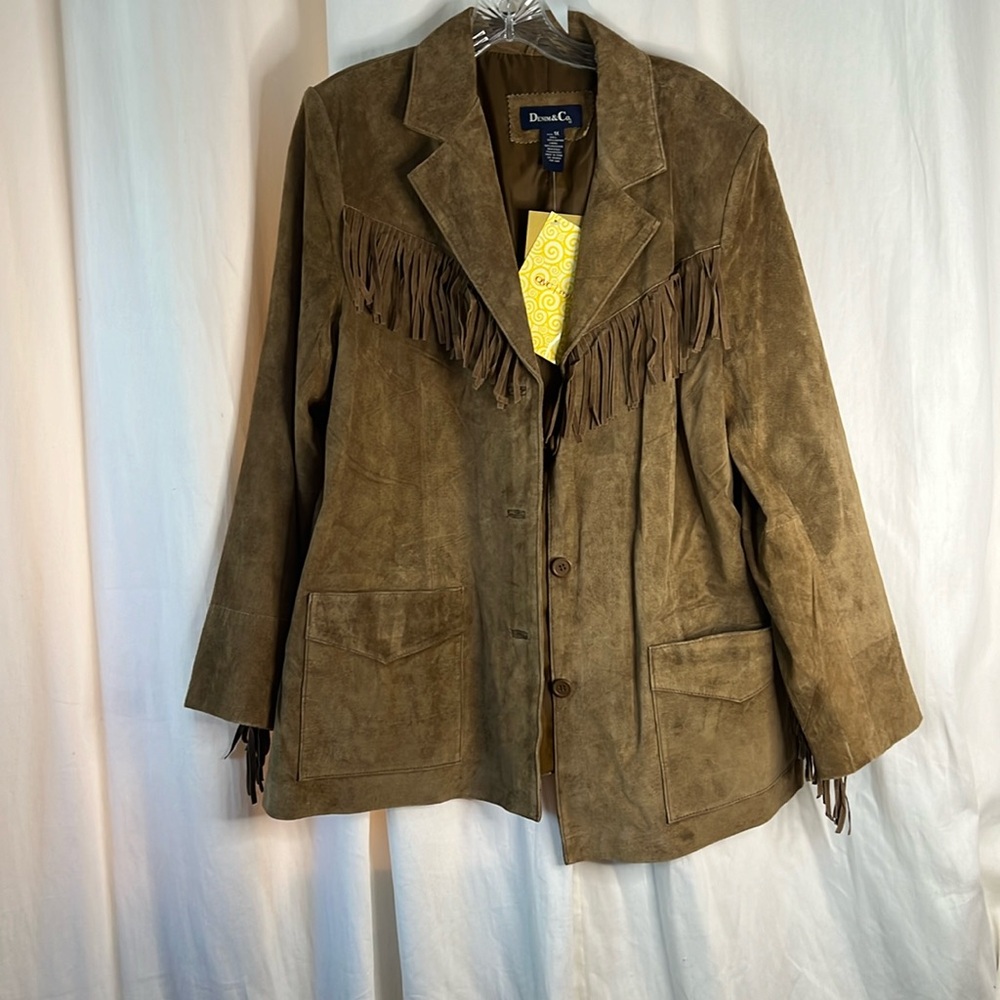 Denim & Co. Suede Jacket